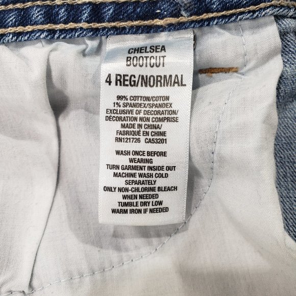 Aeropostale Women's Jeans Size 4 Regular Chelsea Boot Cut - Picture 7 of 12